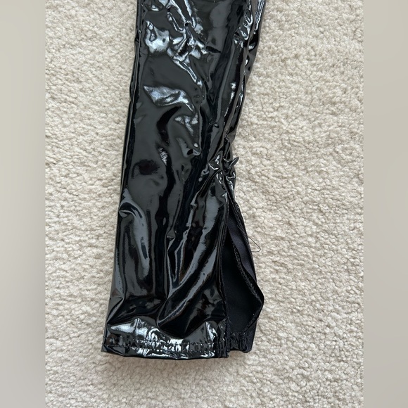 PrettyLittleThing Leather Pants - Picture 2 of 4